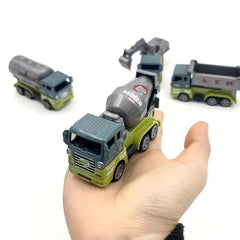 Alloy Dinosaur Car Metal Front Engineering Toy Christmas Gift