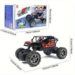 Alloy Pull Back 4WD Off-road Vehicle Anti-fall Climbing Car Toy