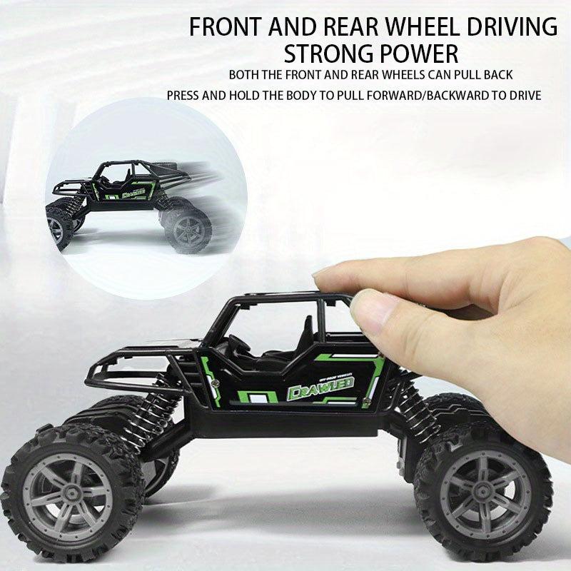 Alloy Pull Back 4WD Off-road Vehicle Anti-fall Climbing Car Toy