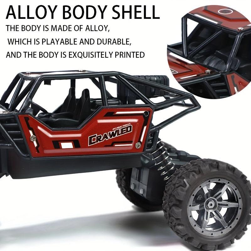 Alloy Pull Back 4WD Off-road Vehicle Anti-fall Climbing Car Toy