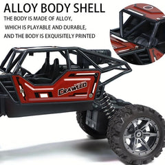 Alloy Pull Back 4WD Off-road Vehicle Anti-fall Climbing Car Toy