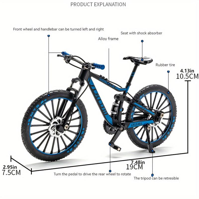 8 Alloy Off road Mountain Bike Model Ornament Collection Toy Gift
