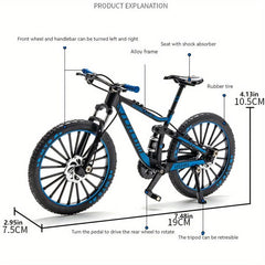 8 Alloy Off road Mountain Bike Model Ornament Collection Toy Gift