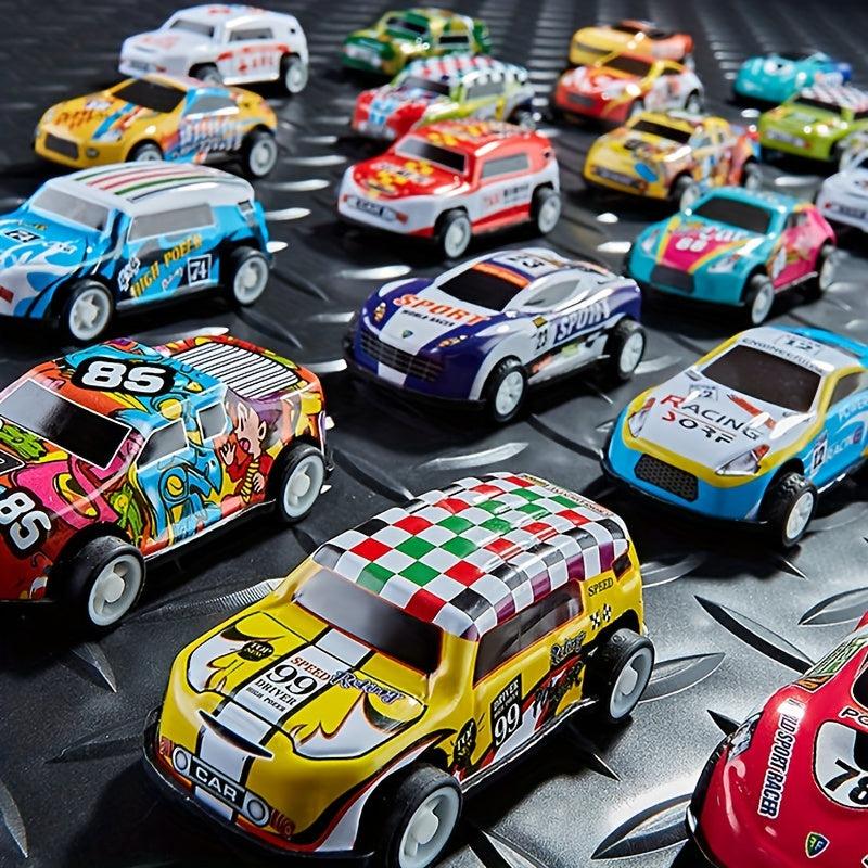 Mini Alloy Iron Sheet Car Model Pull Back Toy Car Gift