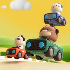 Animal Car Birthday Push Go Car Toy For Christmas Gift
