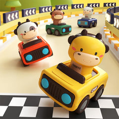Animal Car Birthday Push Go Car Toy For Christmas Gift