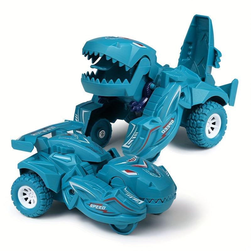 Creative Inertia Dinosaur Deformation Car, Party Small Gift