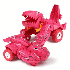 Creative Inertia Dinosaur Deformation Car, Party Small Gift