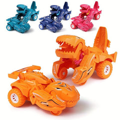 Creative Inertia Dinosaur Deformation Car, Party Small Gift