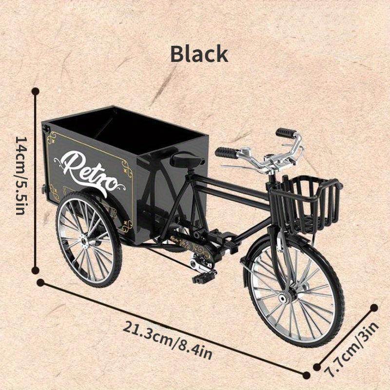 3-Wheeled Truck Alloy Model Toy Retro Nostalgic Collection Decoration Gift