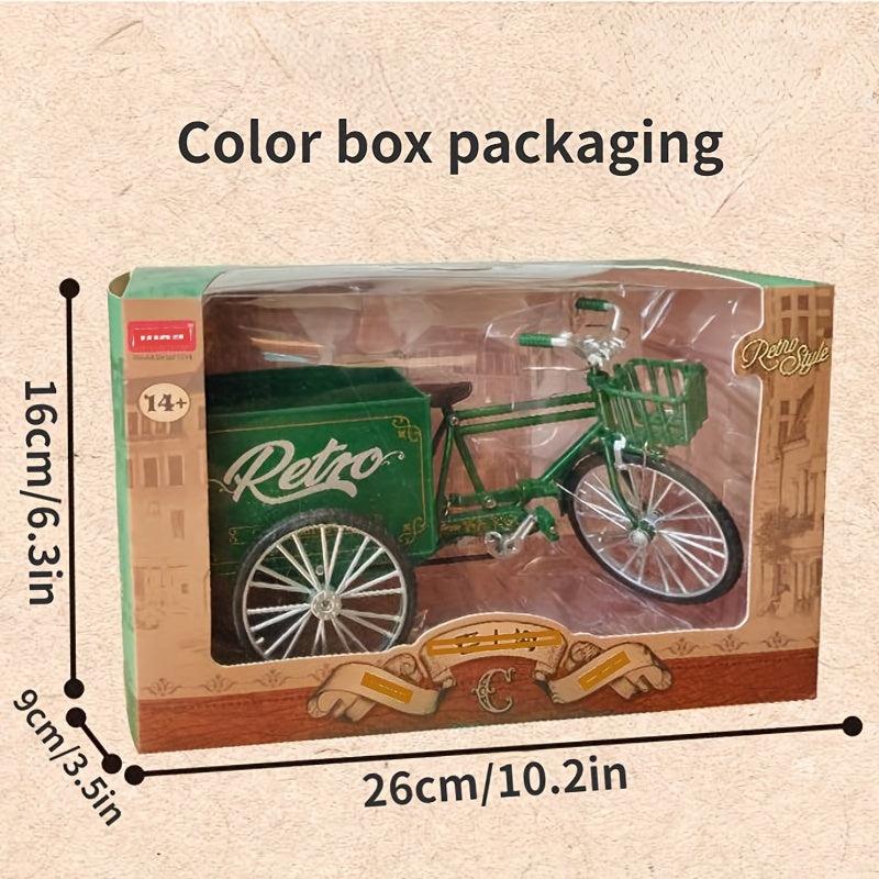 3-Wheeled Truck Alloy Model Toy Retro Nostalgic Collection Decoration Gift