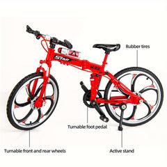 Mini Finger Bicycle Toy Alloy Mountain Bike Home Office Decoration