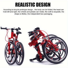 Mini Finger Bicycle Toy Alloy Mountain Bike Home Office Decoration