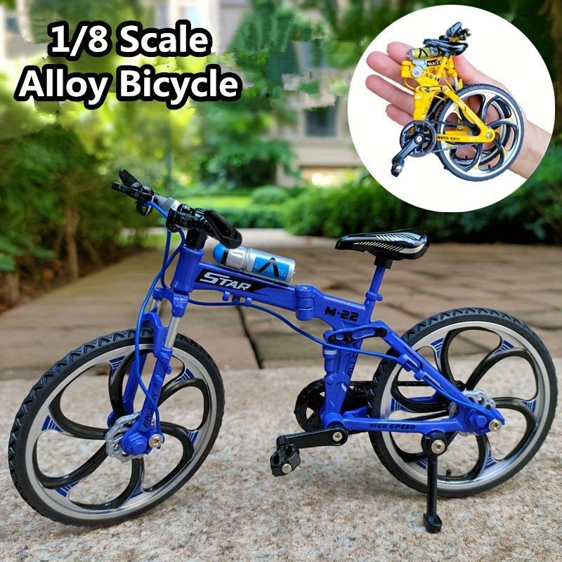 Mini Finger Bicycle Toy Alloy Mountain Bike Home Office Decoration