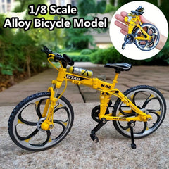 Mini Finger Bicycle Toy Alloy Mountain Bike Home Office Decoration