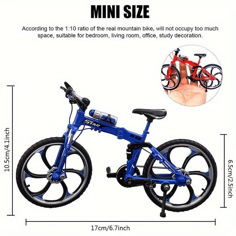 Mini Finger Bicycle Toy Alloy Mountain Bike Home Office Decoration