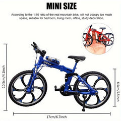 Mini Finger Bicycle Toy Alloy Mountain Bike Home Office Decoration