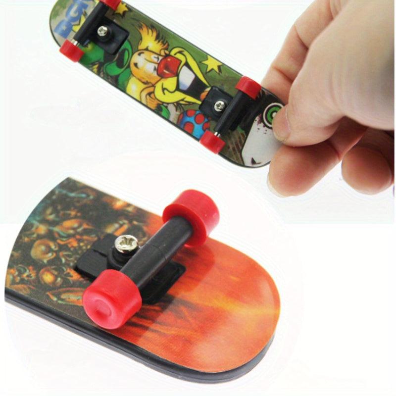 Hand Skateboard Toy Fingertip Skateboard Desktop Sliding Puzzle