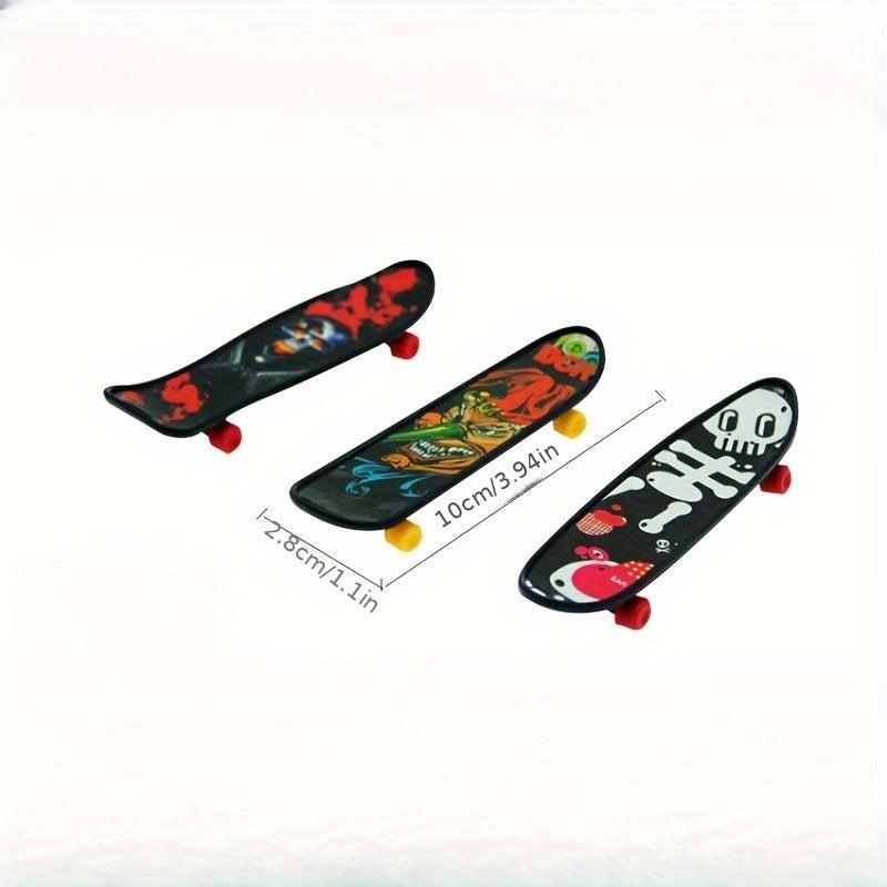 Hand Skateboard Toy Fingertip Skateboard Desktop Sliding Puzzle