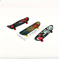 Hand Skateboard Toy Fingertip Skateboard Desktop Sliding Puzzle