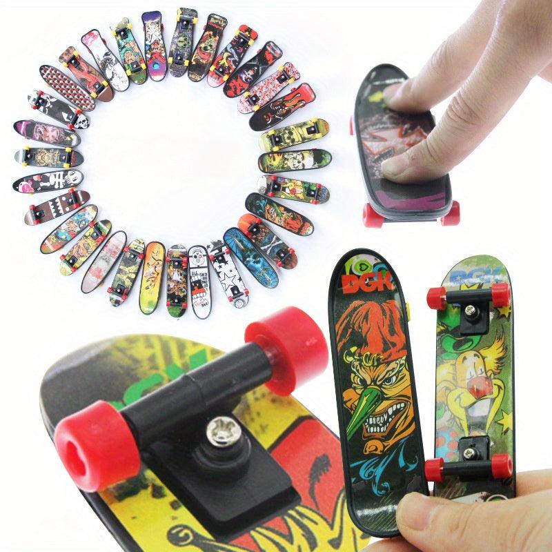 Hand Skateboard Toy Fingertip Skateboard Desktop Sliding Puzzle