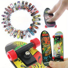 Hand Skateboard Toy Fingertip Skateboard Desktop Sliding Puzzle