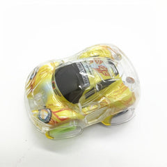 Double layer Graffiti Mini Racing Car Decoration