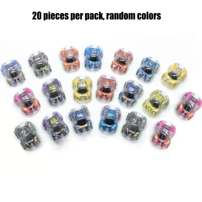 Double layer Graffiti Mini Racing Car Decoration