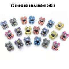 Double layer Graffiti Mini Racing Car Decoration