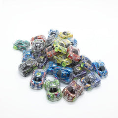 Double layer Graffiti Mini Racing Car Decoration