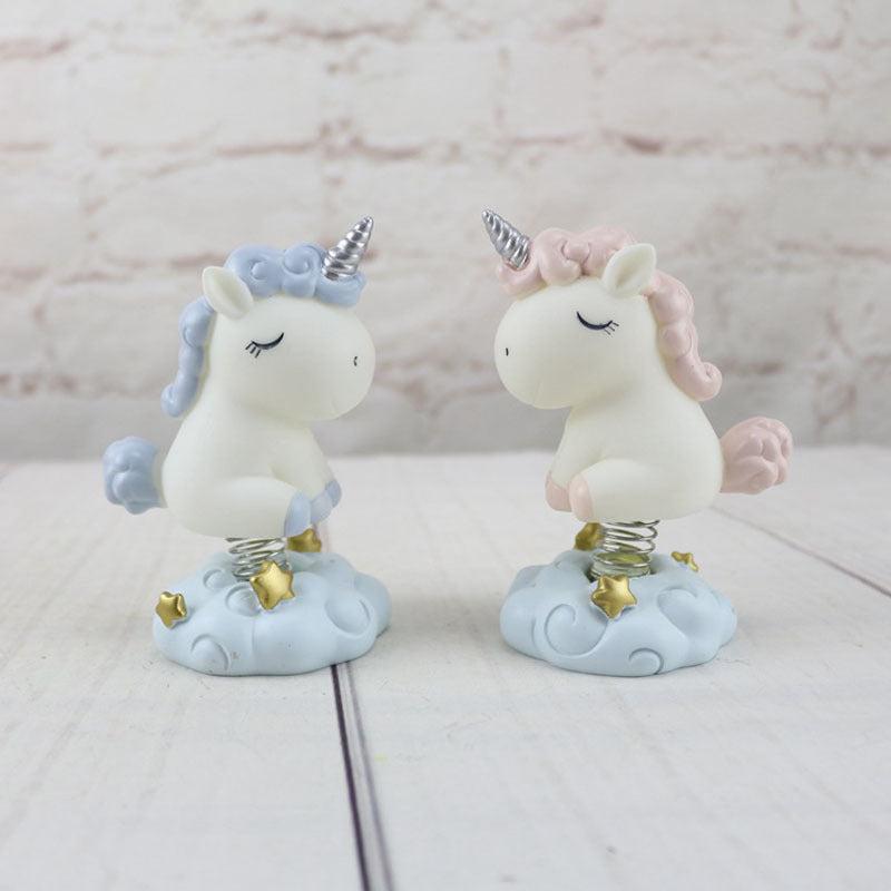 Enamel Unicorn Car Ornament Decoration Cake