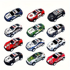 25-50pcs Metal Pull Back Toy Cars Die Cast Race Cars Vehicles Bulk