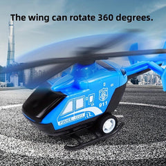 Pull Back Helicopter Toy Mini Simulation Gift