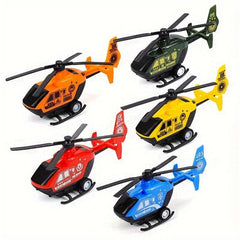 Pull Back Helicopter Toy Mini Simulation Gift