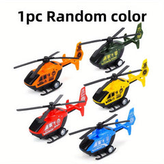 Pull Back Helicopter Toy Mini Simulation Gift