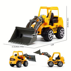 Kids Mini Engineering Vehicle Toys STEM Building Toys