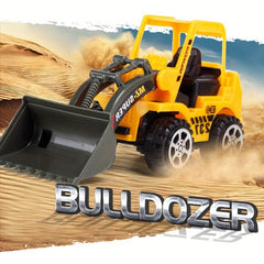 Kids Mini Engineering Vehicle Toys STEM Building Toys