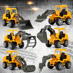 Kids Mini Engineering Vehicle Toys STEM Building Toys