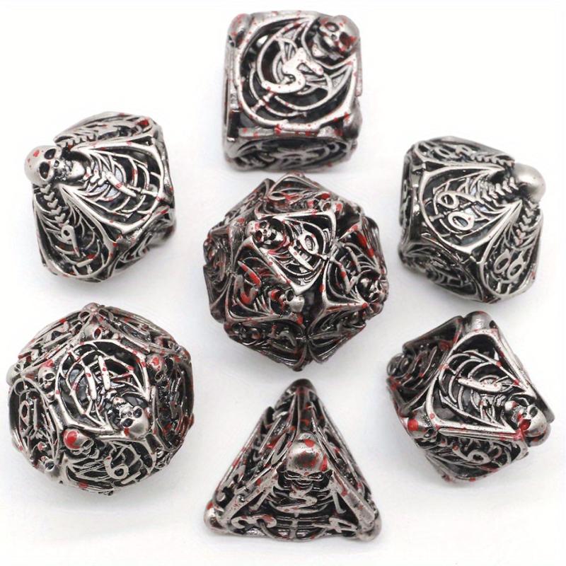 Metal Dice Set Direct Fairy Tale Board Games Dice Hollow Dice
