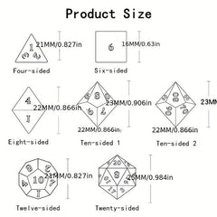 Metal Dice Set Direct Fairy Tale Board Games Dice Hollow Dice