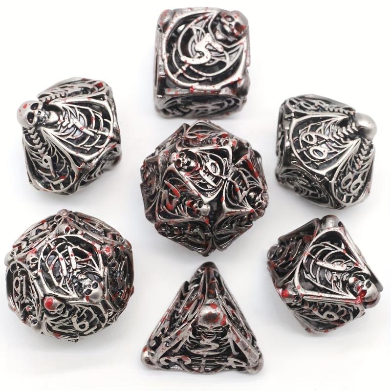 Metal Dice Set Direct Fairy Tale Board Games Dice Hollow Dice