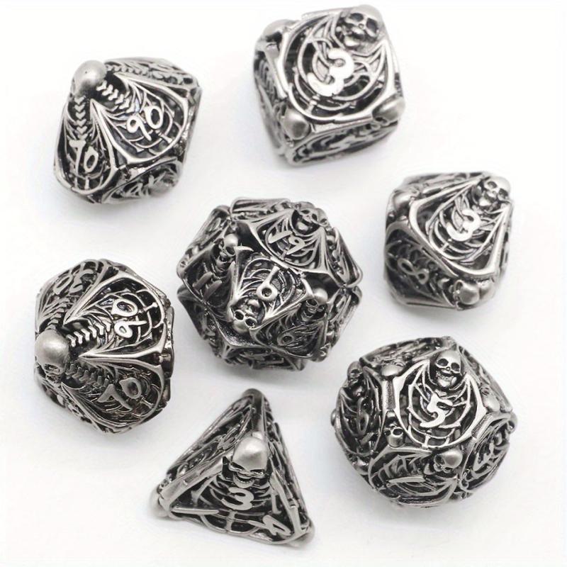 Metal Dice Set Direct Fairy Tale Board Games Dice Hollow Dice
