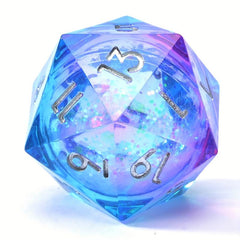 7pcs Quicksand Polyhedral Dice Set For Cosplay Board Game Halloween Gift