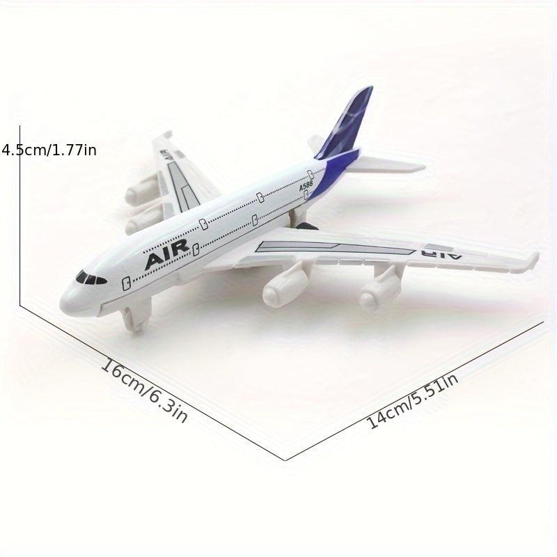 Alloy Airplane Model Ornament Toy Simulation Passenger Aircraft Combat Car Model