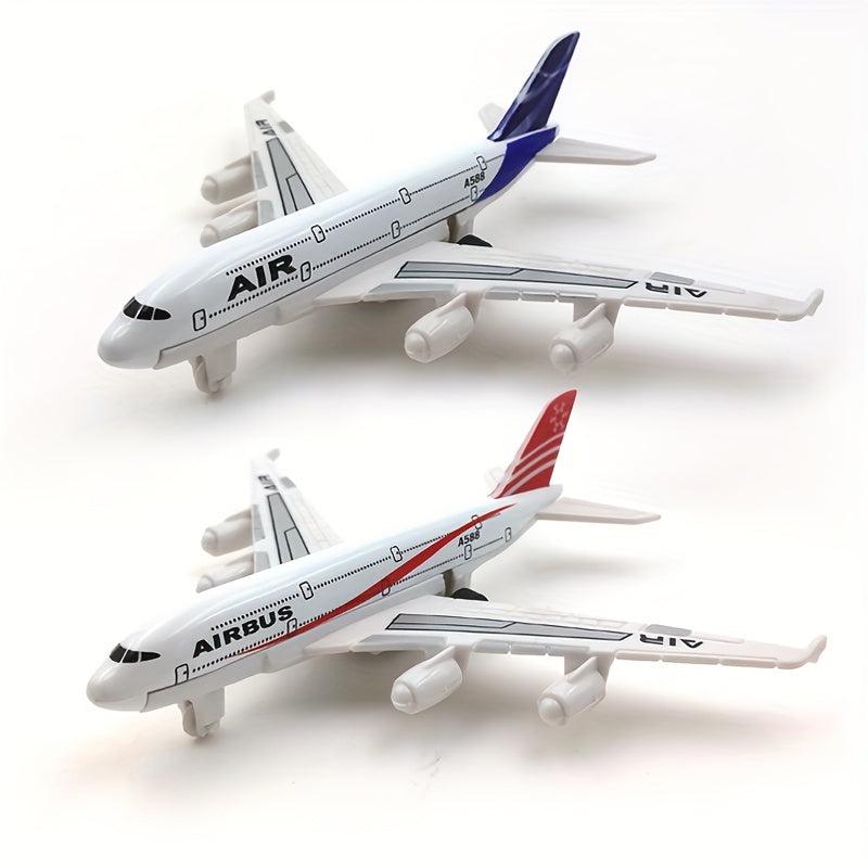 Alloy Airplane Model Ornament Toy Simulation Passenger Aircraft Combat Car Model