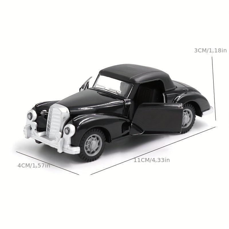 Alloy Classic Car Model Children's Toy Car Decoration Pull Back Canopy Boy Toy