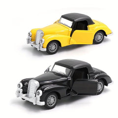 Alloy Classic Car Model Children's Toy Car Decoration Pull Back Canopy Boy Toy