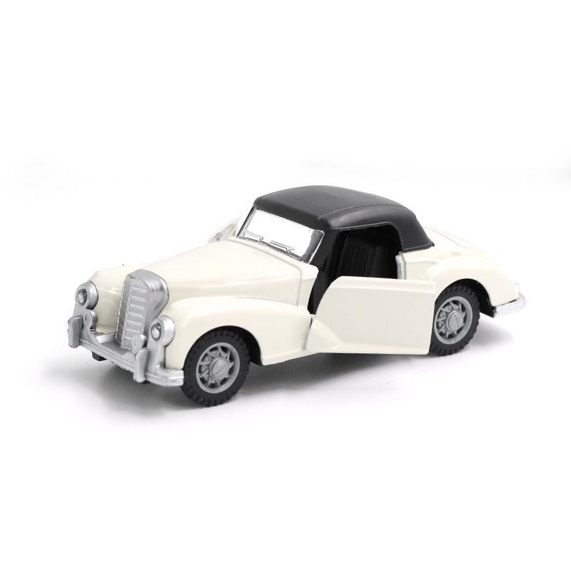 Alloy Classic Car Model Children's Toy Car Decoration Pull Back Canopy Boy Toy