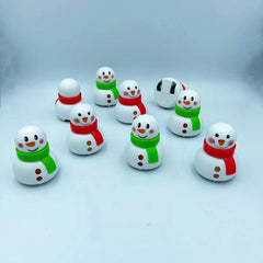 Santa Claus Snowman Rebound Car Toy Car Christmas Tree Gift 2 Packs