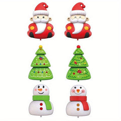 Santa Claus Snowman Rebound Car Toy Car Christmas Tree Gift 2 Packs